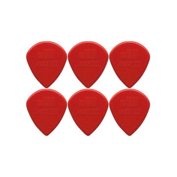 Blister plettri Dunlop Jazz III nylon sharp 47P3N 1.38mm 6pz