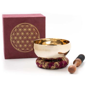 Klangschalen Campana Tibetana 12cm fiore della vita