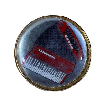 Spilla AimGifts Fisarmonica red 