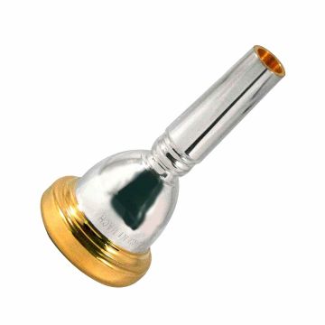 Bocchino Trombone Bach 350 7C GR argentato bordo e coppa dorati