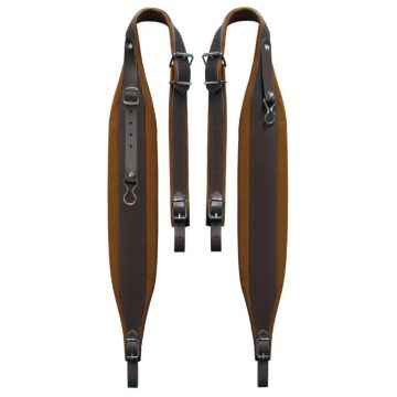 Tracolla Fisarmonica Boston 80-L-LLM 96-120 bassi cuoio brown