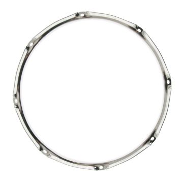 "Gibraltar SC1208SS Cerchio 12"" 8 Fori in Metallo 2,3mm risonante visione inferiore"