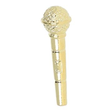 Spilla microfono Musik Boutique oro