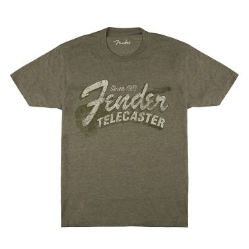 T-Shirt Fender Since 1951 Telecaster Military Heather Green XXL