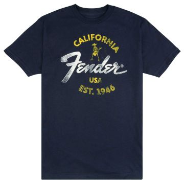 T-Shirt Fender Baja Blue XXL
