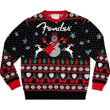 Fender Ugly Christams Sweater black M