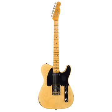 Fender 1951 Nocaster Relic Chitarra Elettrica faded aged nocaster blonde con custodia