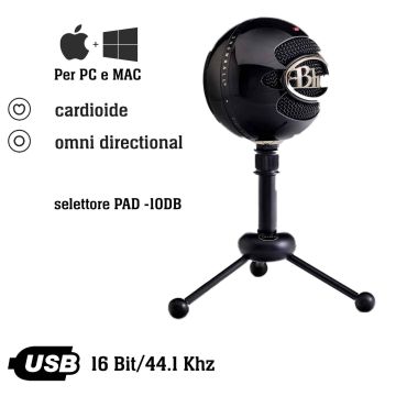 Microfono Blue Snowball Studio USB 