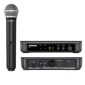 SHURE BLX24/PG58 palmare analogico