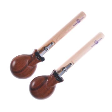 Black Swamp PCC3-GD Castagnette large in grenadillo coppia