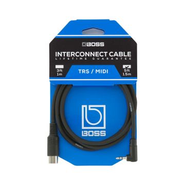 Cavo midi 1,5 mt Boss BMIDI-5-35 Black Cavo midi 1,5 mt Boss BMIDI-5-35 Black