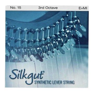 Corda Arpa Celtica Bow Brand 3 ottave n.15 E MI in nylon Silkgut