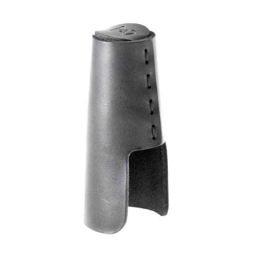 Copribocchino Clarinetto basso Sax baritono Zac Ligature ZB-61 grande cuoio nero