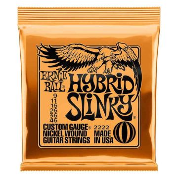 Corde Ernie Ball 2222 elettrica 009-046 FRONT