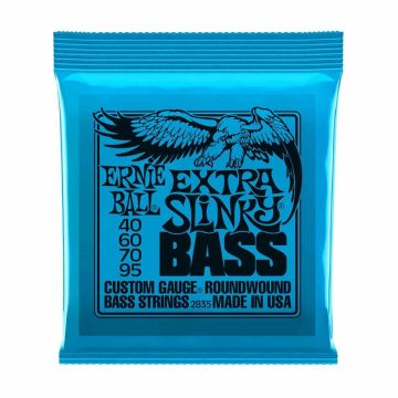 Corde Ernie Ball 2835 XT SL per basso 4 corde 40-95