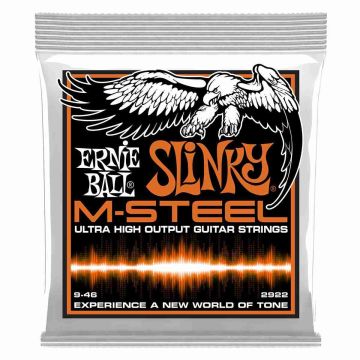 Ernie Ball 2922 M-steel 9-46 Hybrid slinky 09-46 FRONT