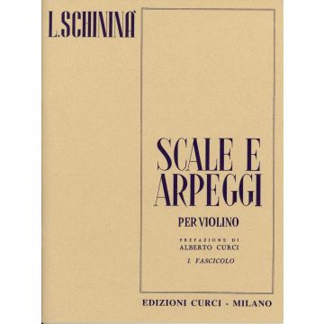 Schinina Scale e arpeggi per violino 