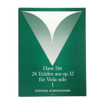 Sitt 24 Studi Op.32 v. 1 per viola 