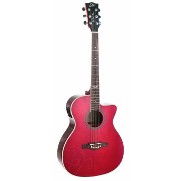 Eko NXT A100CE see through red