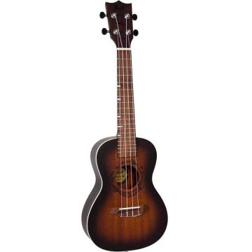 Flight DUC380 amber Ukulele concerto con borsa 