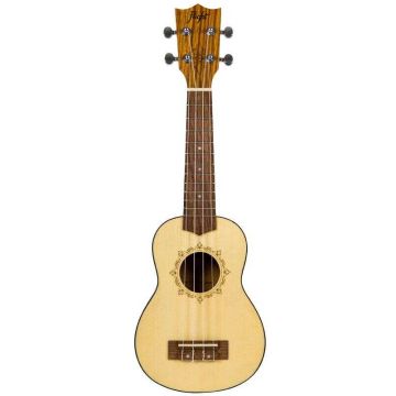 Ukulele soprano Flight DUS320 zebrawood B&S con borsa