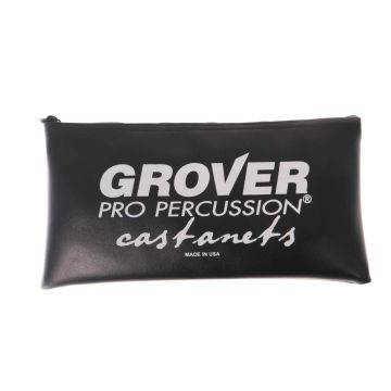 Grover GWC3G Castagnette in legno di grenadilla con borsa 