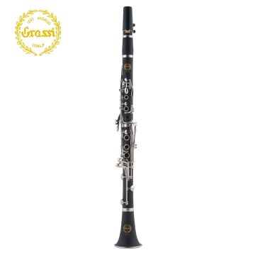 Clarinetto Sib Grassi CL200 in resina 17/6 chiavi nichelate con custodia