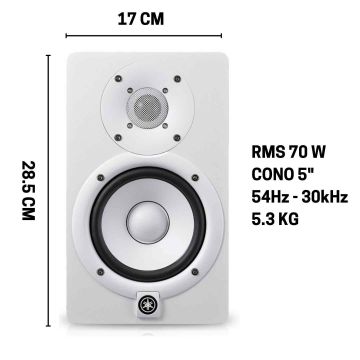 Yamaha HS5 WHITE