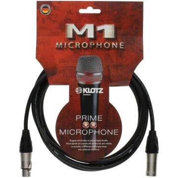 Cavo XLR/XLR 10 mt Klotz M1K1FM1000 serie M1 con connettore Klotz Cavo XLR/XLR 10 mt Klotz M1K1FM1000 serie M1 con connettore Klotz