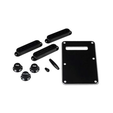 Kit Fender accessori per Stratocaster Bl ack 