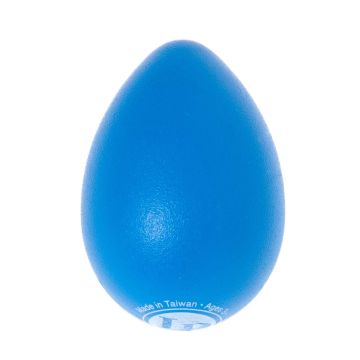 LP Uova shakers galleggianti in plastica colore blu conf 1