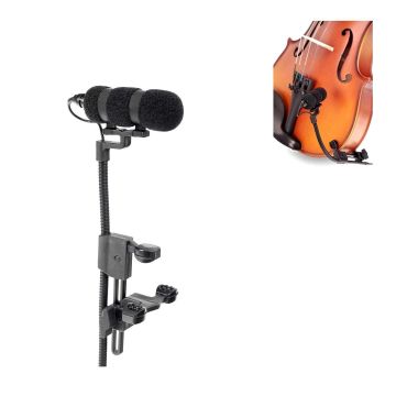 Microfono a clip violino Pronomic MCM-100 set Microfono a clip violino Pronomic MCM-100 set