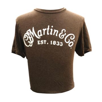 T-Shirt Martin Basic heather brown M T-Shirt Martin Basic heather brown M
