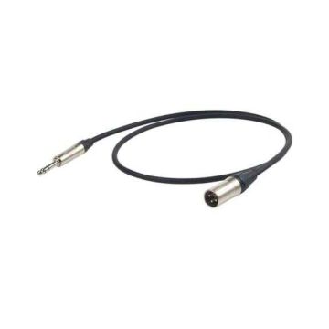 Cavo jack stereo/XLRM 3 mt Proel Esoteric con connettore Neutrik