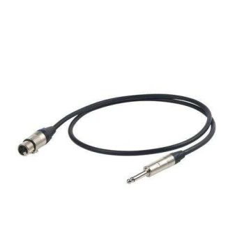 Cavo jackmono/XLRF 10 mt Proel 10 mt serie Esoteric con connettore Neutrik