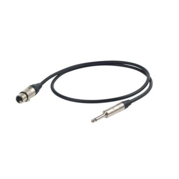 Cavo jack mono/XLRF 3 mt Proel Esoteric con connettore Neutrik