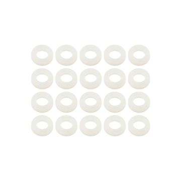 Rondelle Sparedrum CB-W set 20pz per rullante bianco