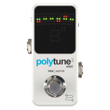 Accordatore Pedale TC Electronic POLYTUNE 3 Mini White