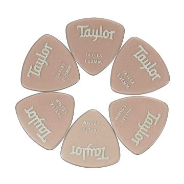 Blister plettri Taylor 1.25mm 6pz smoke grey