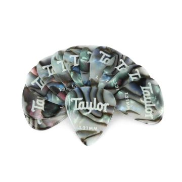 Blister plettri Taylor 80737 Premium 351 12pz abalone 1.21mm