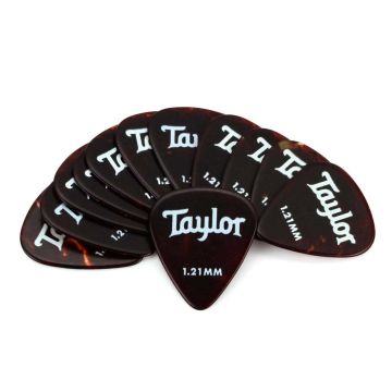 Blister plettri Taylor 80778 Premium 351 12pz tortoise shell 1.21mm
