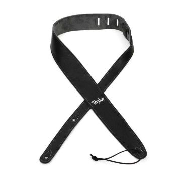 Tracolla chitarra Taylor TL251-06 nera scamosciata 6cm