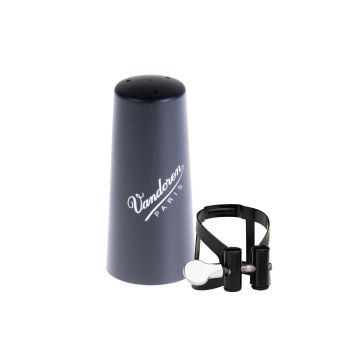 Vandoren M/O LC51BP legatura clarinetto sib acciaio nero