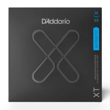 Corde Acustica D`Addario XTAPB1253 XT phosphor bronze light 12-53