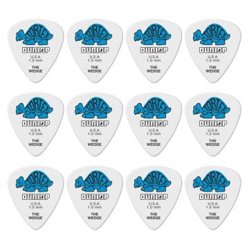 Dunlop 424P1.0 Tortex wedge 12pz 1.0mm