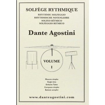 Dante Agostini Solfeggio Ritmico Vol.1