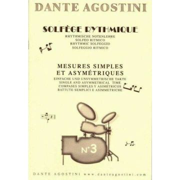 Dante Agostini Solfeggio ritmico Vol.3