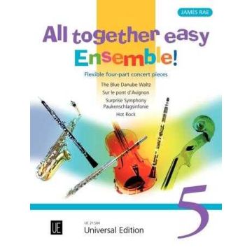 All Together Easy Ensemble Flexible four part concert pieces vol.5