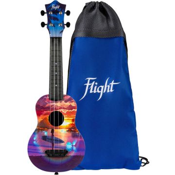 Flight ALMUTS42-Vibe Ukulele Soprano con borsa