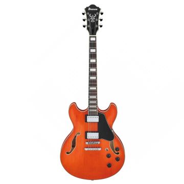 Chitarra Semiacustica Ibanez AS73TTF transparent tangerine flat